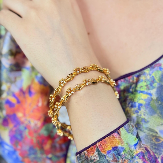 antique golden churi