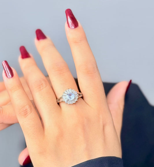 Royal Blue Sapphire Ring