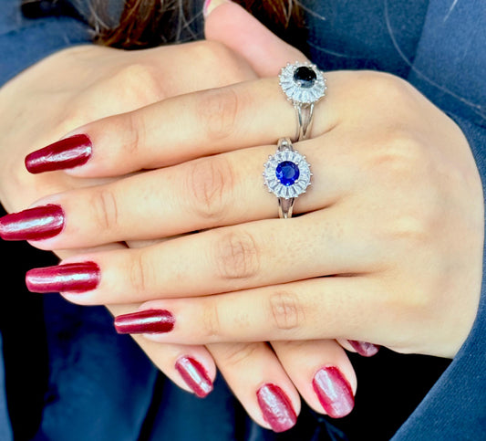 Royal Blue Sapphire Ring